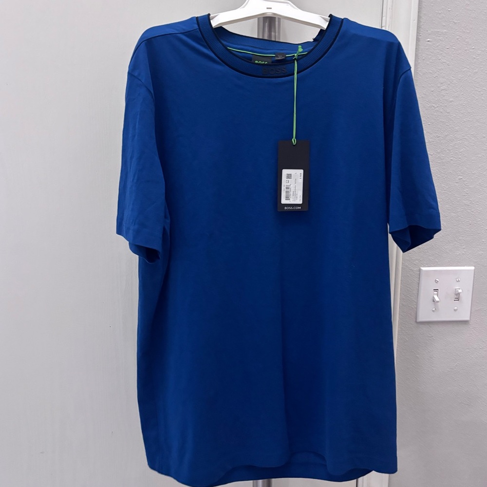 Hugo Boss Blue Shirt